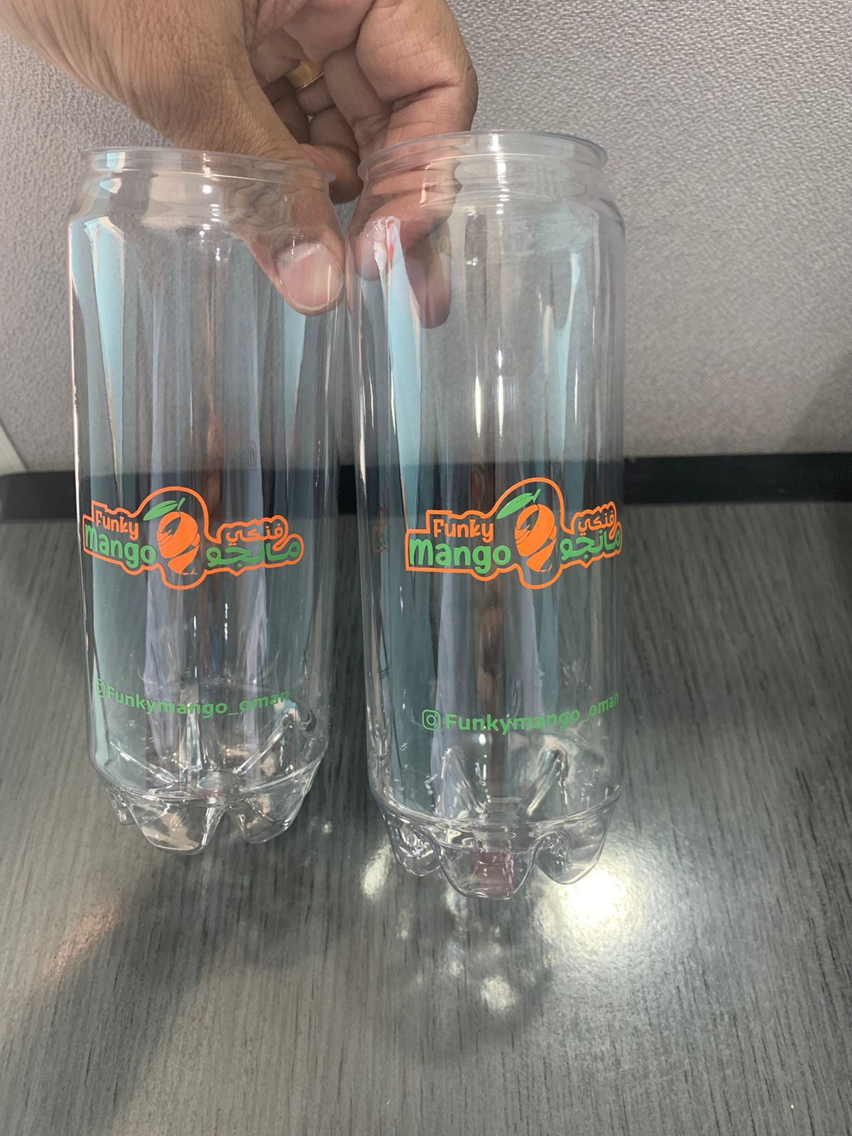 Bubble U Plastic Cup