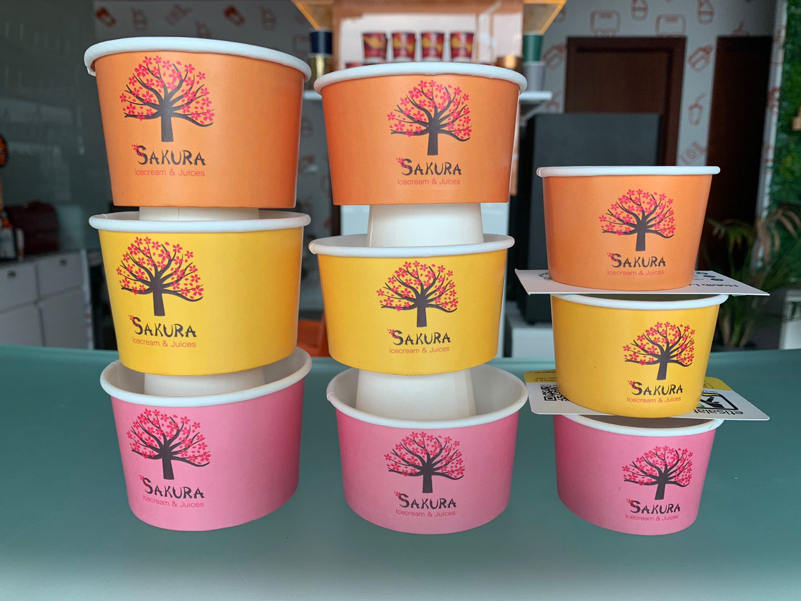 Paper Ice Cream Cups